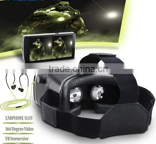 VR Box Virtual Reality Headset vr Gear 3D VR BOX 2.0 Version vr Google vr 3d photo-5