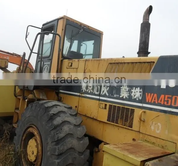 Second Hand WA450 Wheel Loader,Komatsu WA450 Wheel Loader For Sale photo-3