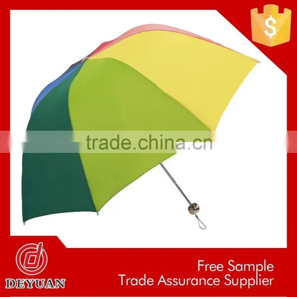 23inch*8k Logo Design Three Folding Umbrella photo-6