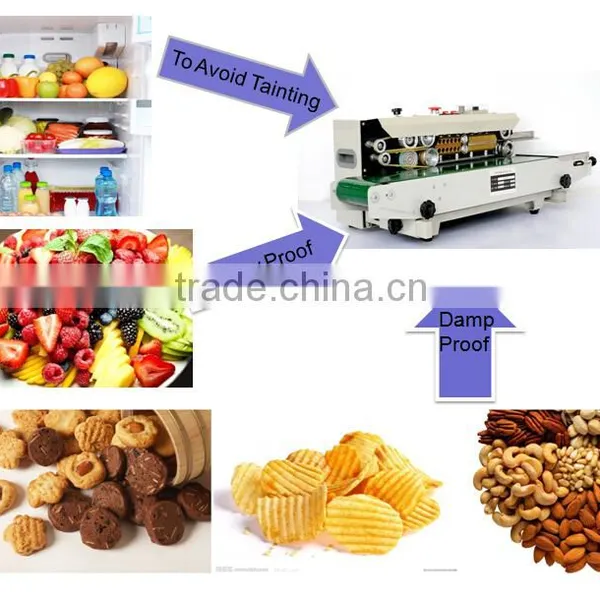 Horizontal Continuous Bag Sealer FRD900 Plastic Container Sealer Film Sealing Machine photo-6
