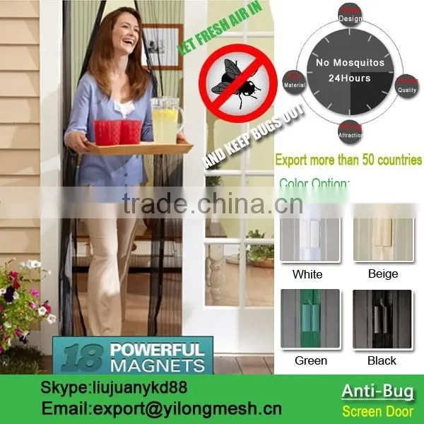 Magnetic Automatic Portable Soft Screen Door photo-3