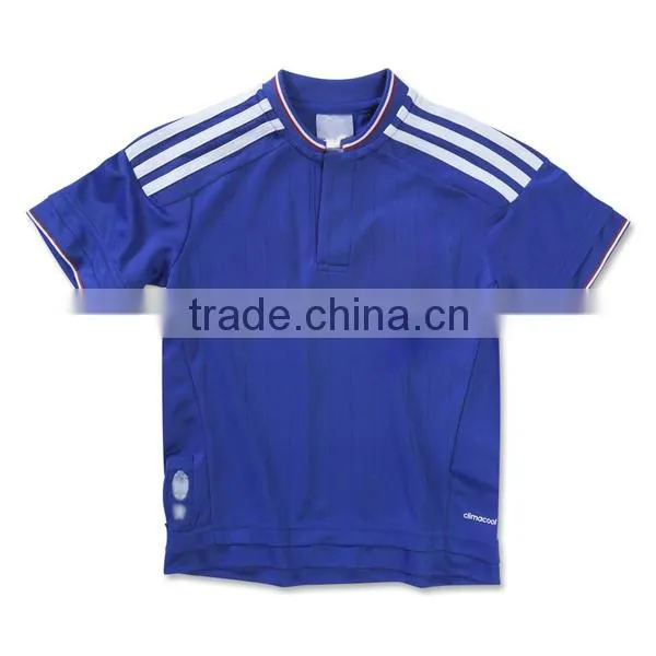 UK Blue Kids Soccer Jerseys,football Jersey for Children ,kids Sportswear, Custom Kids Soccer Jersey photo-6