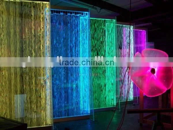 Automatic Changing Color Acrylic Water Bubble Wall, Water Fountain, High Quality Water Wall photo-3