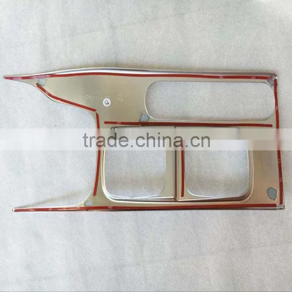 ABS Chrome Car Styling Water Glass Box Sticker Trim Interior Decoration Cover For Suzuki Vitara 2015 photo-3