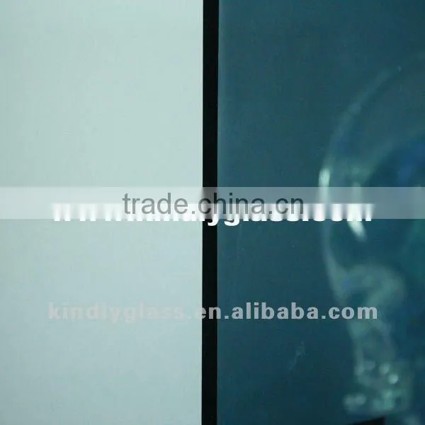 4mm Dark Blue Reflective Glass