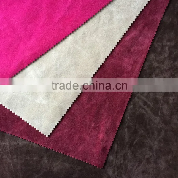 Cheap Sale Double-edged Flock Fabric Touch Particles for Shoes photo-2