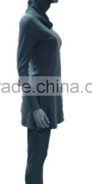 Sexy Muslim Bikini Swimwear Detached Hood Hijab photo-5