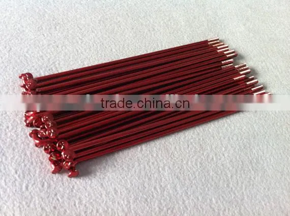 Red Motorcycle Spokes ,stainless Steel Spokes photo-2