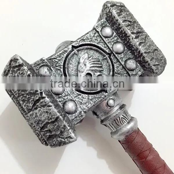 Warcraft Destruction Explosion Models Anime Cosplay Props Limited Edition Saar Game Hammer Weapons photo-2