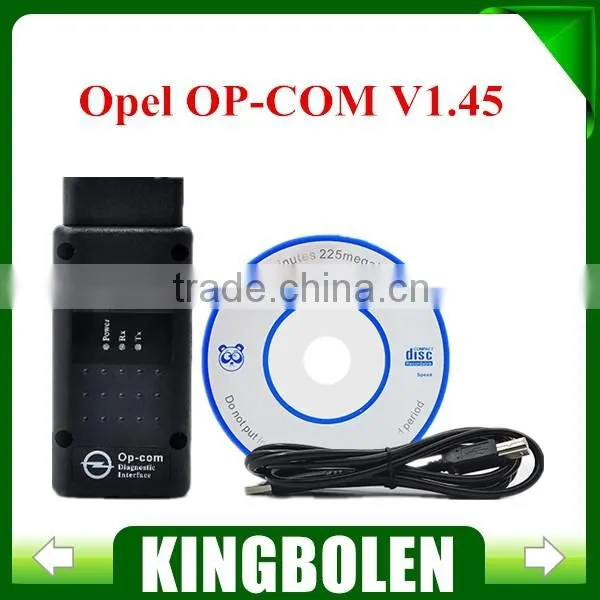 OPCOM OBD2 diagnostic interface PC scanner auto scanner op-com can bus interface for OPEL OP COM