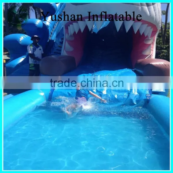 Factory Cheap Commercial Banzai Inflatable Water Slide photo-3