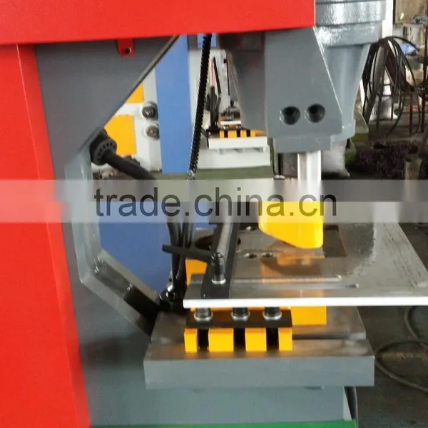 With Hydraulic Driving, Hand Operated Ironworker for Cutting and Punching the Round photo-3