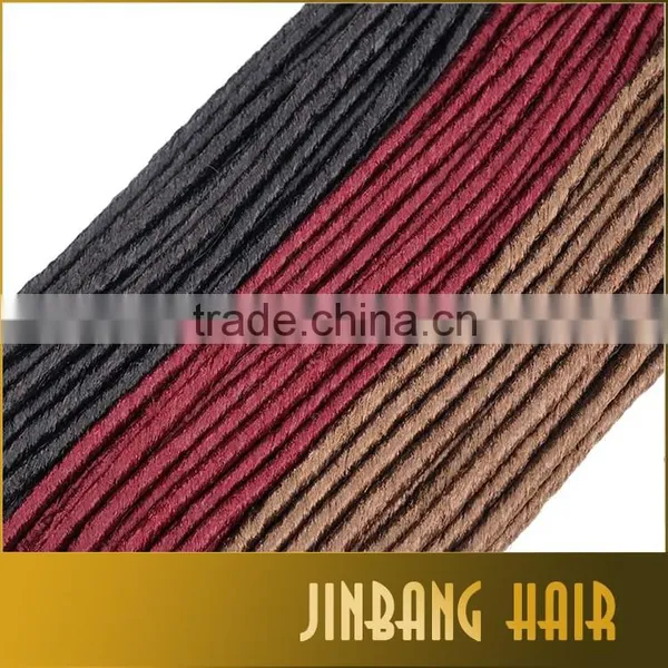 Havana Mambo Twist Crochet Braid Hair Faux Locs Synthetic Dreadlocks Ombre Braids Hair Extensions photo-3