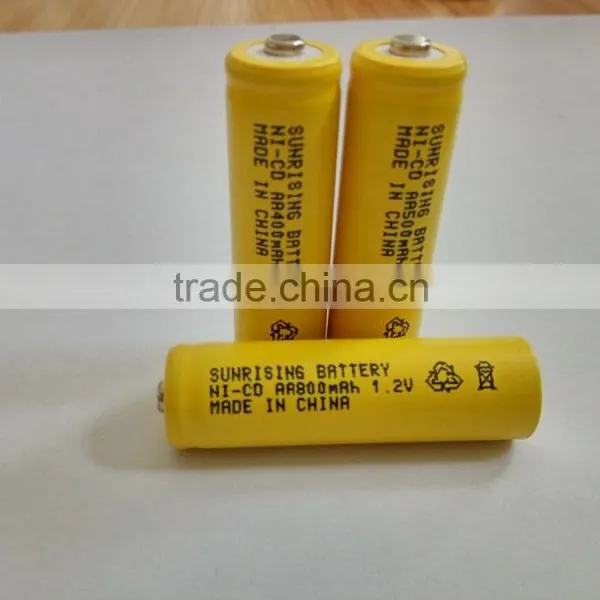 Sunrising NI-CD AA600mA Battery Batteries 1.2v photo-3