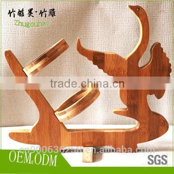 Bamboo Wine Bottle Holder Wine Rack photo-5