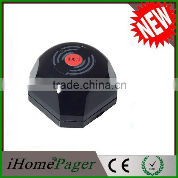 HCM101 High Quality Black Hamburger Table Call Button photo-2