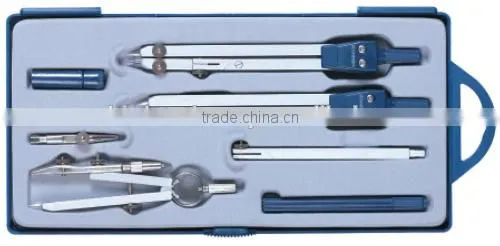 Metal Geometry Commpass Math Set with Stationery Set