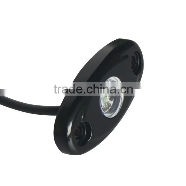 New Products Car Led Deck Light Kit Five Colors 12v Mini Led Rock Light 2inch Led Vessel Deck Light photo-4