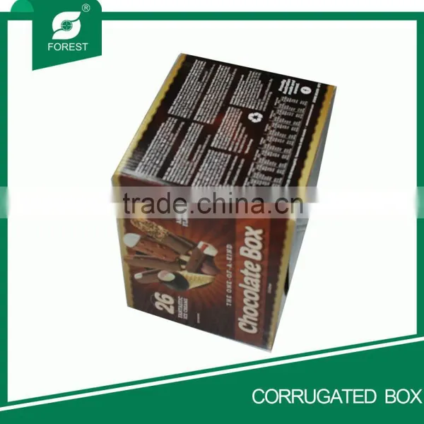 CUSTOM PRINTED ICECREEN CAKE PACKAGING CORRUGATED BOX photo-4