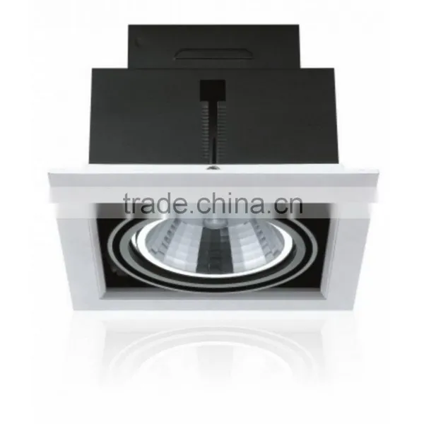 One Head 12W COB LED Grill Light Ceiling Light photo-3