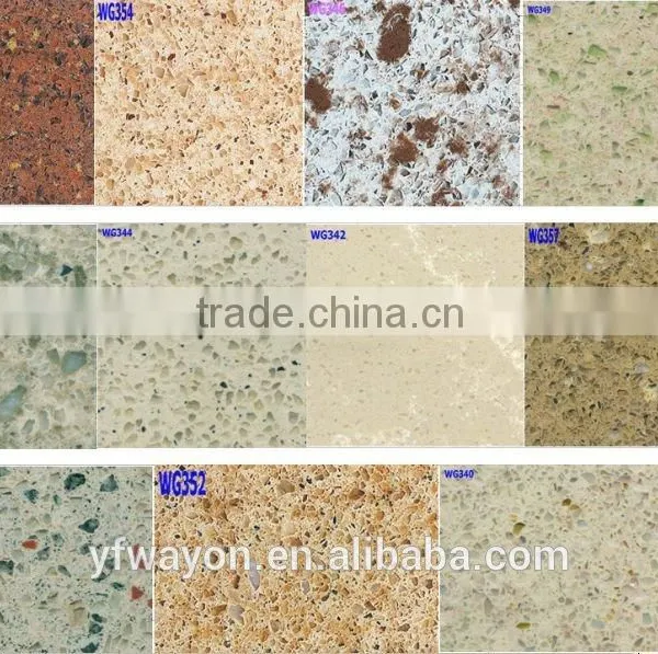 Artificial Quartz Stone Pink Color/multi-color (WG047) photo-2