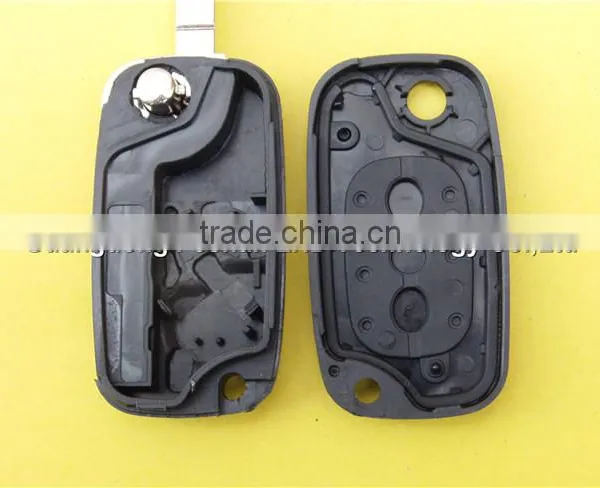 Flip Remote Key Shell for RENAULT Clio Megane Kangoo Modus 2 Button Fob Case photo-6