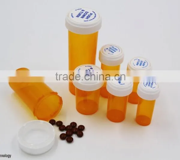 PP 8dram Medicine Child Proof Reversible Vial photo-2