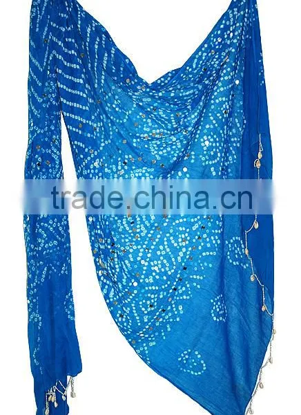 Rajsathani Bandhej Print Chunri / Dupatta / Stole photo-2