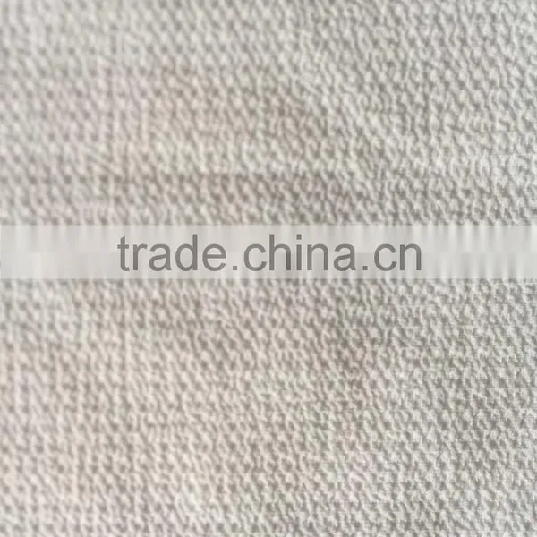 Polyester/Elastane or Spandex Seersucker Fabric photo-4