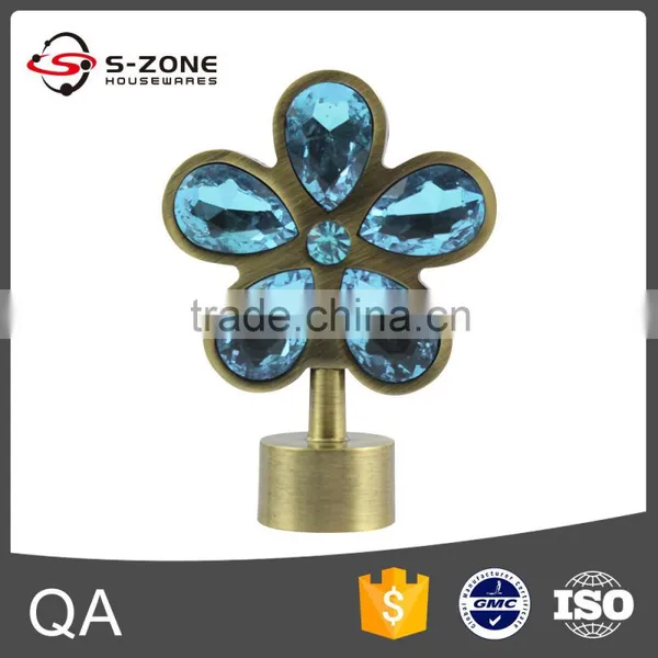 the Latest Curtain Pipe Finials With Curtain Finials New Design photo-6