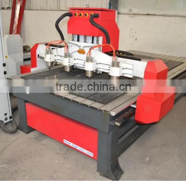 Multi Heads Woodworking Acrylic Cnc Wood Router photo-3
