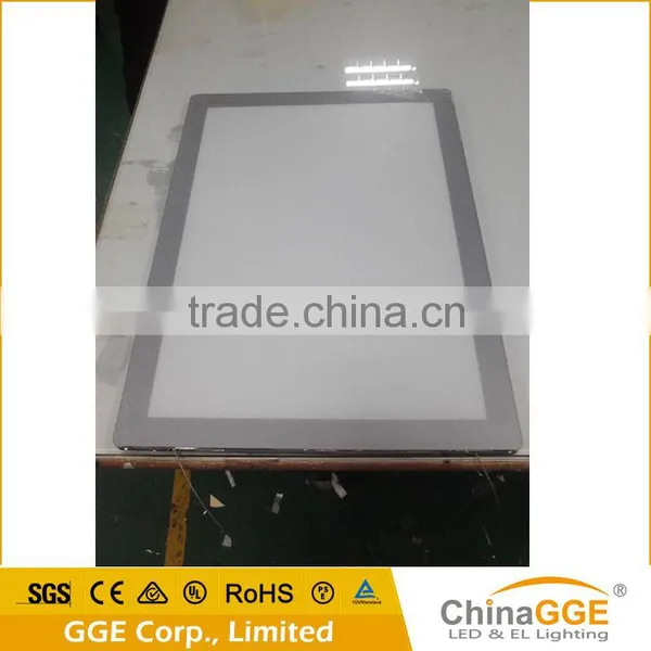Double Side Real Estate Window Display LED Display Panel Magnetic Crystal Light Pockets photo-4