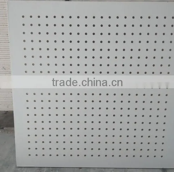 Round Hole Perforated Gypsum Tile
