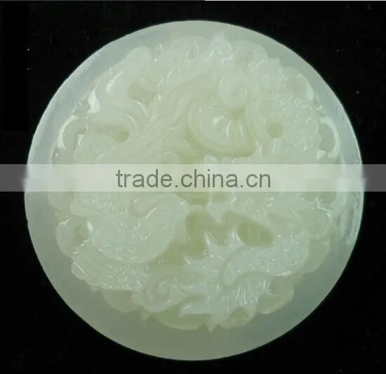 Natural Jade Stone Carving Belt Buckle photo-6