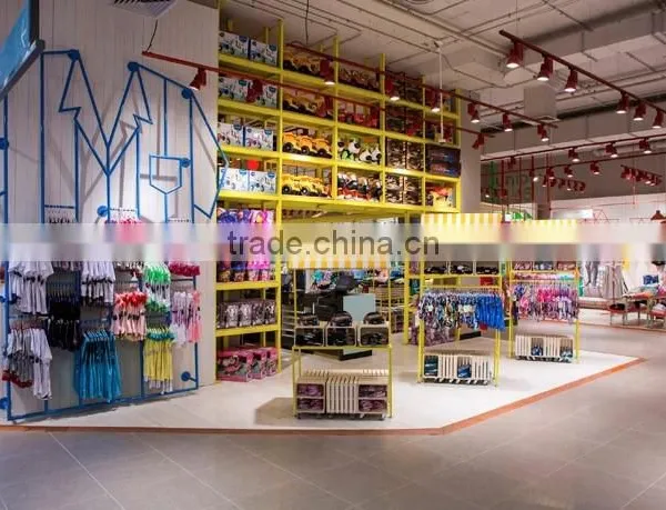 Shopping Mall Koisk Show Eco-friendly Children Clothing Stores Display photo-4