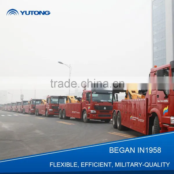 China 25 Ton Military Quality Wrecker Tow Trucks photo-6