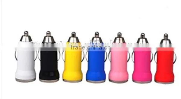 Universal 1 Amp Mini Auto Adapter Auto Plug Adapter With White LED Indicator Light photo-2