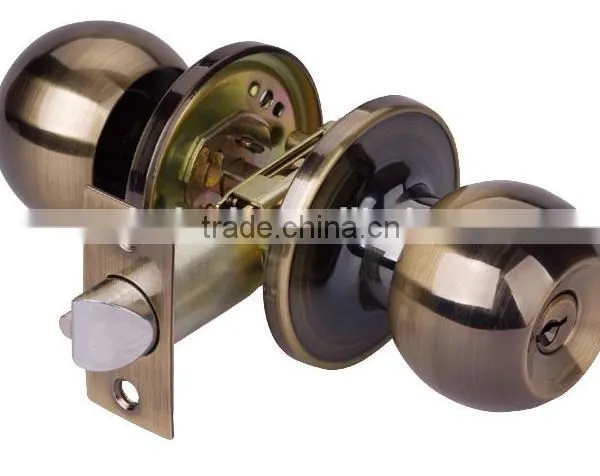 Best Selling Institution ORB Black Knobs Lock for Storeroom photo-5