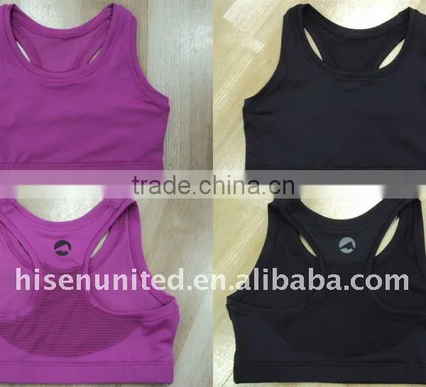 Sports Bra With Quick Dry Function; Sports Bra With Lining