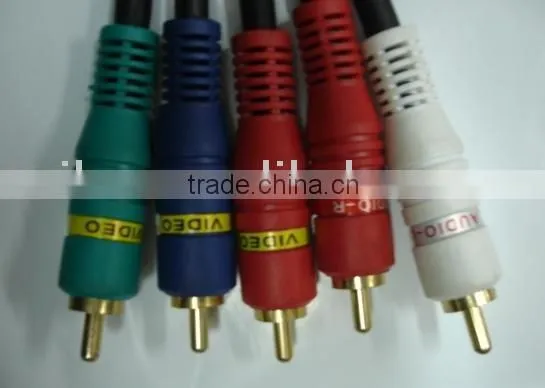 RCA RGB YPbPr Compoinent Cable Composite Cable DVD LCD Cable