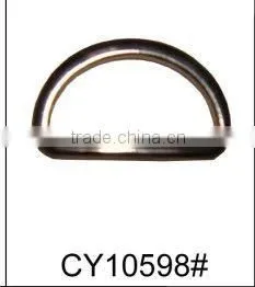 Metal D-ring buckle