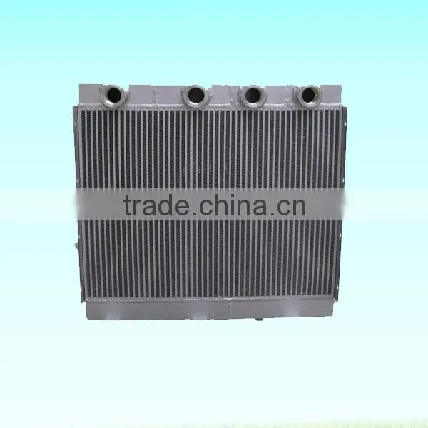 Finned Aluminium Oil Cooler/cooling Fan Motors Compressor for Air Cooling Parts Screw Air Compressor Parts photo-3