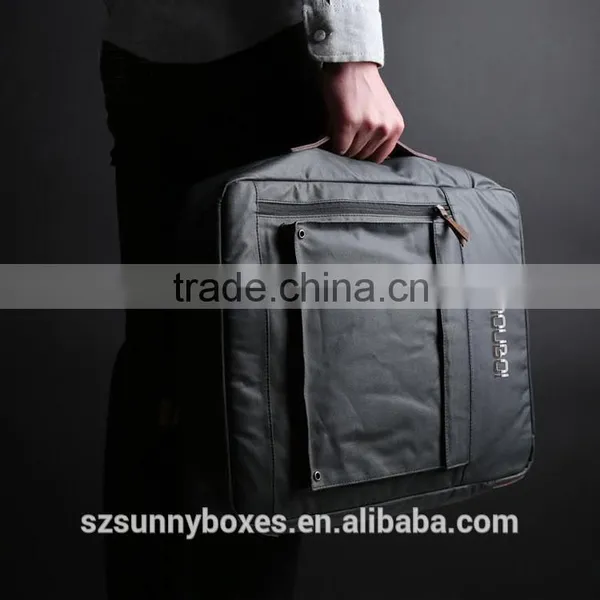 High Quality School Laptop Bag Tactical Vintage Backpack With Carry Handle photo-5