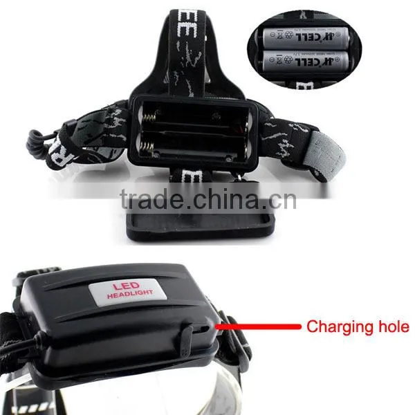 T816 High Power Led Headlamp 10w Xml t6 Led Adjust Focus Led Light Headlamp photo-5