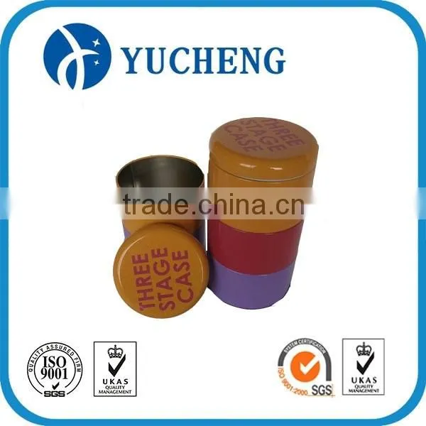 Most Popular Round Metal Tea Tin Container photo-2