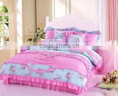 5pcs Full Size Cotton Printed Sheet Set photo-3