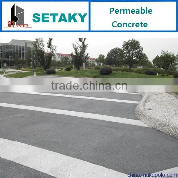 Colorful Water Permeable Concrete for Sponge City photo-4