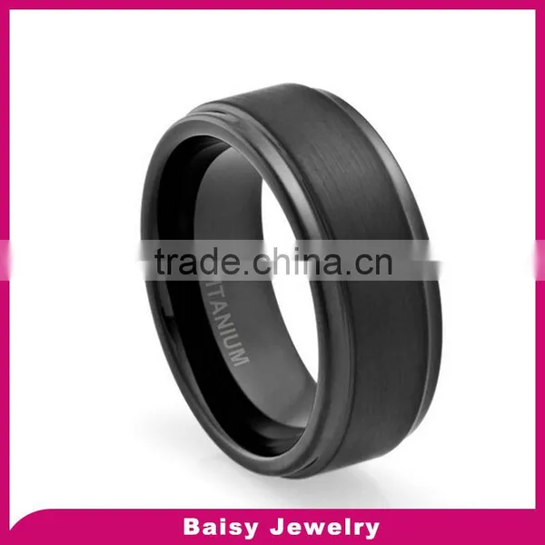 China Popular Customized Titanium Rings for Men Jewelry photo-2