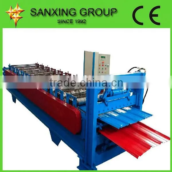 Double Layers Flat Roof Sheet Making Machine photo-2