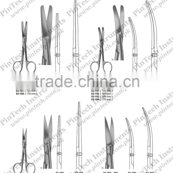 General Surgical Dressing DEAVER SYSTRUNK Incision Scissors Standard Medical Instruments photo-2